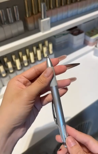 Bút Chấm Bi Đa Năng Kèm Đầu Silicon Chà Tráng Gương Chuyên Dụng Làm Nail