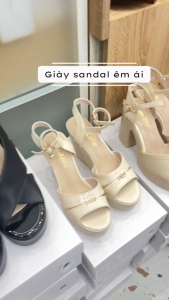 Giày sandal đế êm 6cm quai đan ôm chân - (88TTT) - Hàng chính hãng Jolie