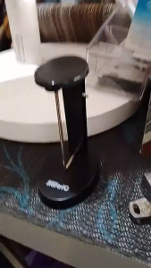 Desk Receipt Holder Bill Fork Spike Stick with Safety Protective Cover Design Restaurant Check Spindle