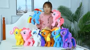 ตุ๊กตา Pony ตุ๊กตา Doll Plush Toys 30cm ขนาด มายลิตเติม (รสชายเพื่อเกิดขวัญ) สปาร์คเคิล กลุ่ม แอ็ปเปิ้ลแจ็ค ทไวไลท์ บริเวณ สปาร์ค