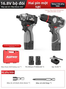 NANWEI | Mũi Vít Tác Động Hình Lục Giác Từ Tính