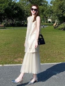 SHANGSHA | Elegant French-Style Little Lady Dress