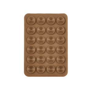 Miếng Dán Hút Chân Không Silicon Đa Năng 24 Giác Hút Hình Vuông Dính Chắc Dùng Để Cố Định Điện Thoại Đồ Dùng Văn Phòng Phẩm Tại Nhà Và Bàn Làm Việc Kính.
