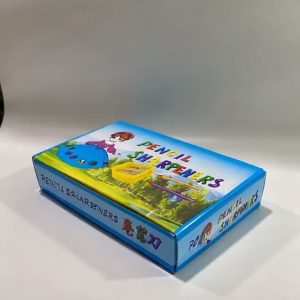 Multicolor Double Hole Manual Pencil Sharpener Pantasa Student Stationery 24pcs Per Box