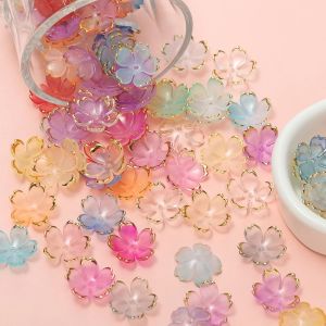 50 petal-shaped decorations jewelry connector-shaped earrings hair accessory making accessories