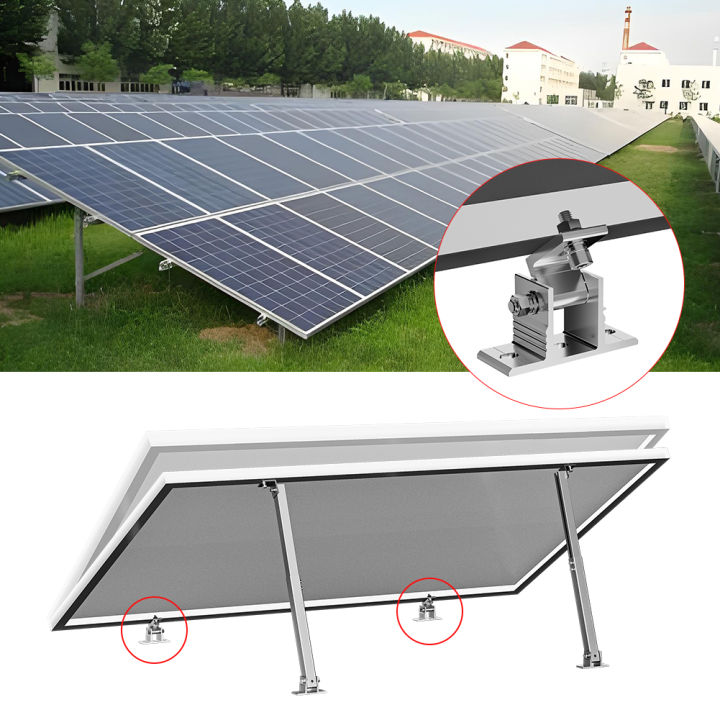 Solar Panel Tilt Bracket Adjustable Solar Panel Photovoltaic Mounting ...