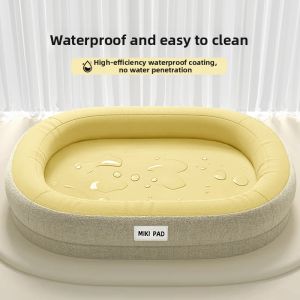 MIKI PAD | New Waterproof Durable Bite-Resistant Dog Bed Medium Small Dogs All-Season Washable Summer Sleeping Bed