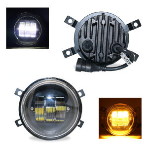 Pair for Mitsubishi Outlander Fog Lights 3.5 Inch 30W LED White & Yellow