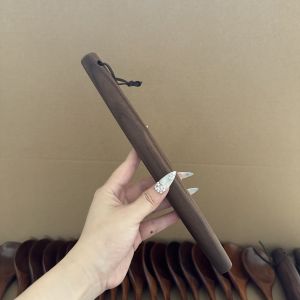 Bàn Đạp Bột Bằng Gỗ Sồi Đen BoShang Home Không Dính Dụng Cụ Làm Bánh Bao Cỡ Lớn Dụng Cụ Nhà Bếp Dụng Cụ Làm Bánh