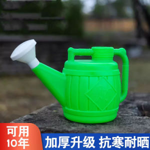 Watering Flowers Water Kettle For Home Plastic Watering Can Long Mouth Shower Sprinkling Can Gardening Watering Vegetables Sprinkling Can Thickening plus Size Watering Can
