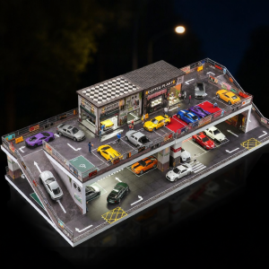Simulation Garage Display Shelf 1/64