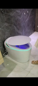 Smart toilet with built-in water tank ceramic smart toilet without water pressure limit