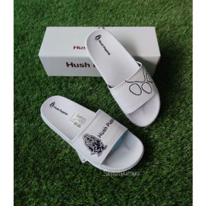 sandal slop putih pria wanita