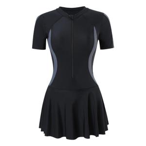 Conservative Plus Size Sporty Swimwear Bikini