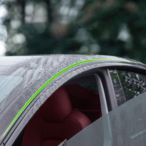 แผ่นกันฝนอเนกประสงค์สำหรับกระจกรถยนต์ แถบซีลกันน้ำ ติดตั้งง่าย ทนทานต่อสภาพอากาศ อุปกรณ์ตกแต่งภายนอก