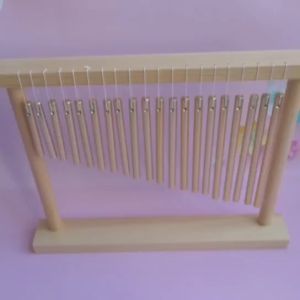 [Musl] 🦈เครื่องดนตรีกระดิ่งตั้งโต๊ะ🦈 20 โทนเสียง แถวเดียว 20 บาร์ พร้อมขาตั้งไม้ Instrument พร ้ อมขาตั ้ งไม ้ Stick