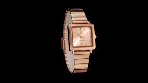 Naviforce นาฬิกาข้อมือผู้หญิง สไตล์แฟชั่น NF5048 หน้าปัดทรงสี่เหลี่ยม สายสแตนเลส กันน้ำ ระบบอนาล็อก