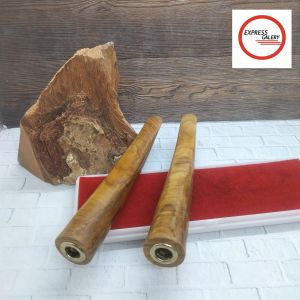 once pipa cangklong kayu tengsek Sulaiman model bulat a195