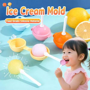 Ellebreen Silicone Ice Molds with Removable Lids Reusable Silicone Popsicle Mold DIY Lollipop Mold 1Pc