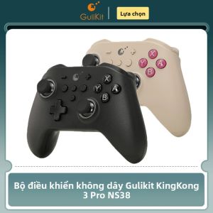 Tay Cầm Chơi Game GuliKit KK3 Pro KingKong 3 NS38 Với Cần Điều Khiển Và Nút Bấm Cảm Ứng Hall Effect Tương Thích Với Windows Nintendo Switch Android Và iOS