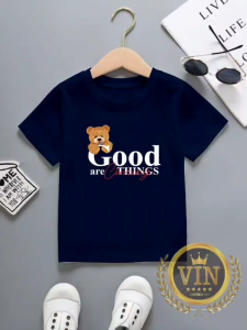 kaos atasan anak-anak laki-perempuan sablon digital print/good