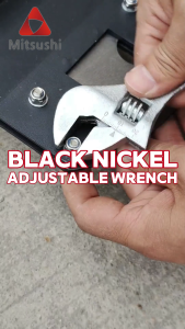 Mitsushi Adjustable Wrench 6/8/10/12 Inches Enlarge Open Monkey Wrench with Scale Multifunction Spanner Universal Pipe Wrench Repair Tools