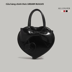 URCDN RDALVO | Túi Xách Đa Năng Hình Tim Quai Vai Quai Ngang Đỏ