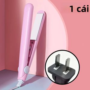 Máy Duỗi Và Uốn Tóc Mini Cầm Tay 289 Máy Ép Tóc Nhỏ Gọn Để Duỗi Và Uốn Tóc Mái Sử Dụng Được Khi Tóc Khô Và Ướt 160 ° Nhiệt Độ C