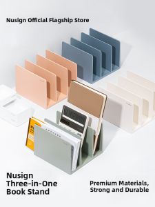 Nusign Detachable Bookshelf Combination Set Nordic Style Anti-tilt Partition Storage Multi-functional Stand Desk Organizer