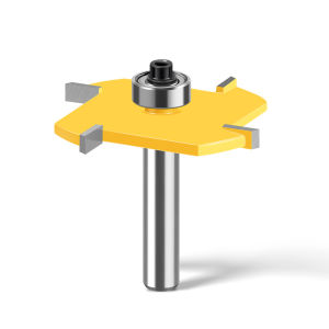 8mm chân bốn cạnh bóng-tipped t-loại khía cắt hợp kim thép vonfram phay Mũi dao cắt tỉa máy đầu cắt