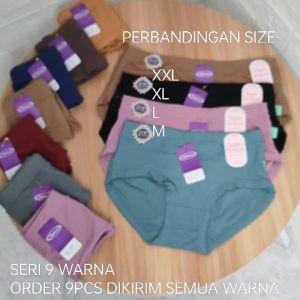 Celana Dalam Sorex 1259 Size M-XXL Super Stretch Bahan Poliester/Celana Dalam Wanita Midi Size M-XXL