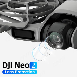 Tempered Glass Lens Protector for DJI Neo 2 - Anti-Scratch Ultra Clear HD Shockproof Screen Guard for DJI Neo 2