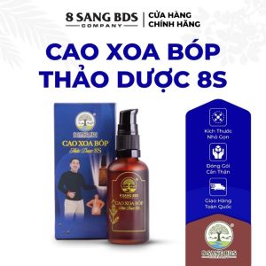 Cao Xoa Bóp Thảo Dược 8 Sang Hiảm Đau Nhức Vai Gáy