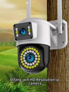 Yoosee Mini WiFi Security Camera Dual Screen Night Vision CCTV Cam Two-Way Audio Alexa 4K Mini Camera WiFi
