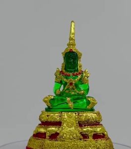 พระแก้วมรกต พระพุทธรูป หน้าตัก 3 inch สูง 7 inch เครื่องทรงฤดูร้อน พระคู่บ้านคู่เมือง บูชาเสริมสิริมงคลชีวิต BUD-030