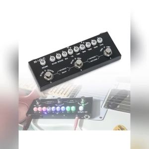M-VAVE | M-VAVE Guitar Multi Effects Pedal 9 Amp Models Simulation Built In Rechargeable Battery Audio Processor for Live Show iRecording