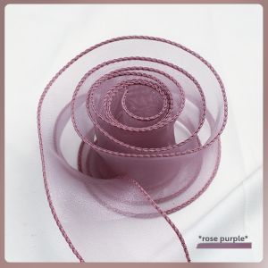 Fishtail Yarn Ribbon Wax Seal Decorative Wave Piping Yarn Strip Bridal Bouquet Bouquet Ribbon Snow Yarn Chiffon Floral Flower Packaging Material