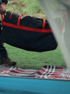 MOBI GARDEN กระเป๋าลากจูงพับได้ ความจุขนาดใหญ่ พับเก็บได้ พกพาสะดวก