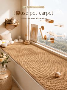 xy | Sisal-like Non-slip Retro Style Elegant Customizable Window Cushion