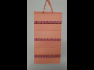 ​40 Grid Headband Storage Bag Wall Mounted Makeup Jewelry Storage Artifact For Hair Accessories