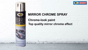 สเปรย์โครเมี่ยม มิลเลอร์โครม กระจกเงา Mirror Chrome BOSNY 270cc