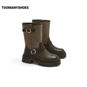 Toomanyshoes | Thick Sole Knight Boots