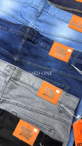 Celana Jeans Pria Panjang Slimfit Streatch Premium Biobleach
