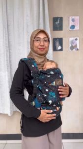 Cuddle Me Ultimo Aero Gendongan Bayi SSC Hipseat Ergonomis Multifungsi 4+1 Posisi Gendong