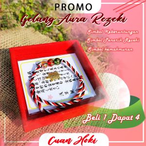 Cuan Hoki Gelang Aura Tridatu MPH Original Khas Bali Gelang kebudayaan mantra tibet Bisa COD