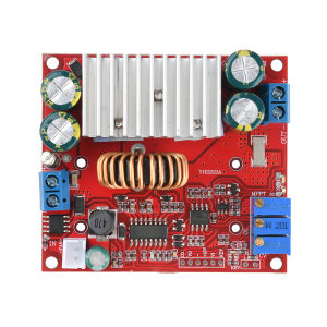 โมดูลชาร์จพลังงานแสงอาทิตย์แบบปรับแรงดันและกระแสคงที่ DC 6-50V 15A MPPT พร้อมระบบเรียงกระแสแบบซิงโครนัส ปรับแรงดันไฟฟ้าได้