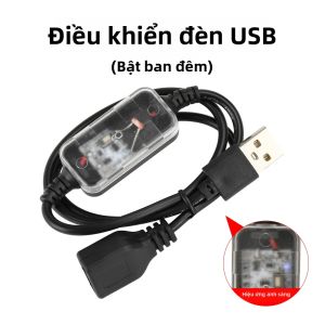 Aideepen | Công Tắc Cảm Ứng Điều Khiển Bằng Ánh Sáng DC 3.7V-24V Với Cáp USB Cảm Biến Ánh Sáng Tự Động Bật Cho Ngày/đêm Công Tắc Chất Liệu Nhựa