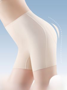 MiiOW | Womens Safety Pants Butt Lifting Ice Silk Cool Feeling Seamless High Waist Short Trousers Thin Model For Summer Bottoms