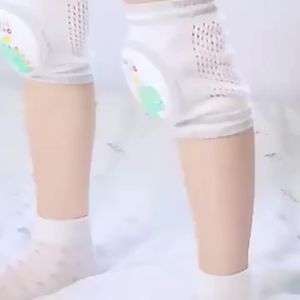 AODUOYAYA Baby Knee Pads Cute Cartoon Animal Print Knee Protector Baby Mesh Breathable Crawling Cushion Toddlers Protector