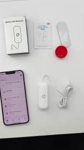 Cảm Biến Rò Rỉ Nước Thông Minh Tuya ZigBee 3.0 Báo Động Rò Rỉ Nước Với Chức Năng Giám Sát Từ Xa Qua Ứng Dụng Bảo Vệ Chống Tràn Nước